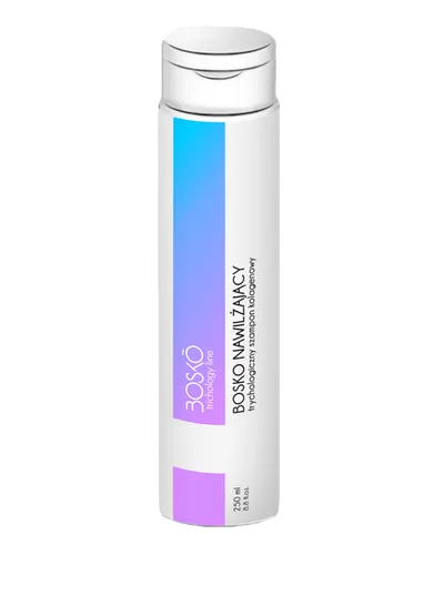 Bosko Cosmetics Trichology Line, Bosko Nawilżający trychologiczny szampon kolagenowy
