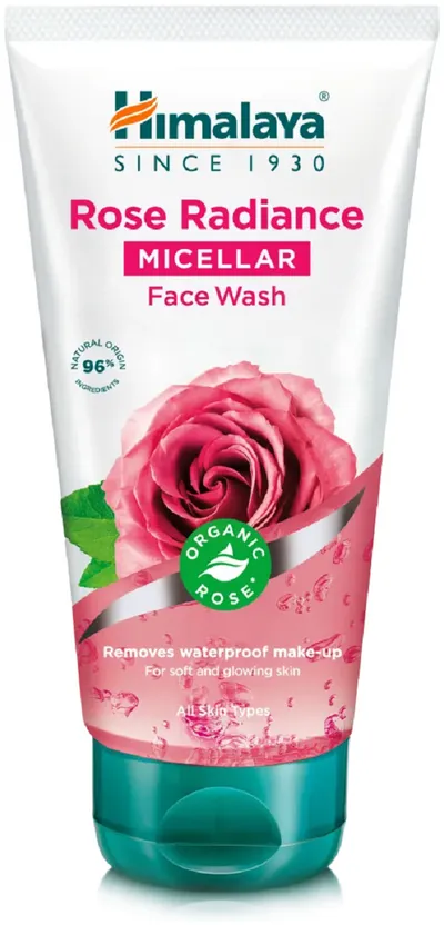 Himalaya Herbals Rose Radiance Micellar Face Wash (Rozświetlający, micelarny żel do mycia twarzy z organiczną różą)