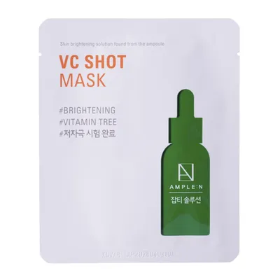 Ample:N VC Shot Mask (Witaminowa maska do twarzy w płachcie)