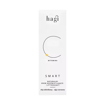 Hagi Smart, Naturalny krem rozświetlająco-liftingujący z witaminą C