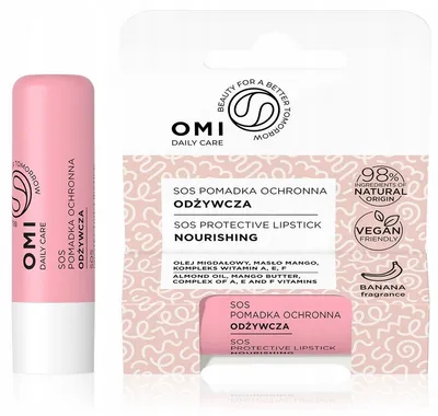 OMI Daily Care, SOS Protective Nourishing Lipstick (Pomadka ochronna odżywcza)