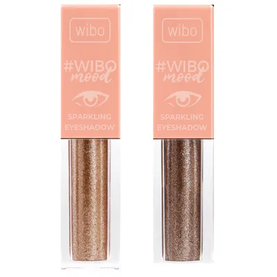 Wibo #Wibomood, Sparkling Eyeshadow (Gliterowo- metaliczne zastygające cienie do powiek)