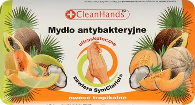 CleanHands Mydło antybakteryjne w kostce`Owoce tropikalne`