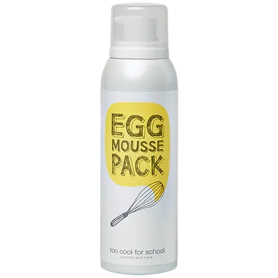 Too Cool For School Egg Mousse Pack (Nawilżająca piankowa maska do twarzy)