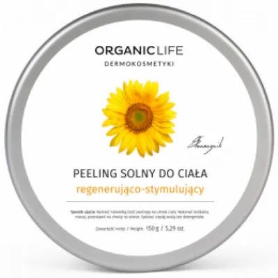 Organic Life Peeling solny do ciała regenerująco-stymulujący