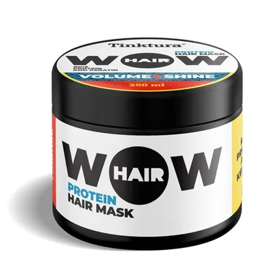 Tinktura Wow, Volume And Shine Protein Hair Mask (Proteinowa maska)