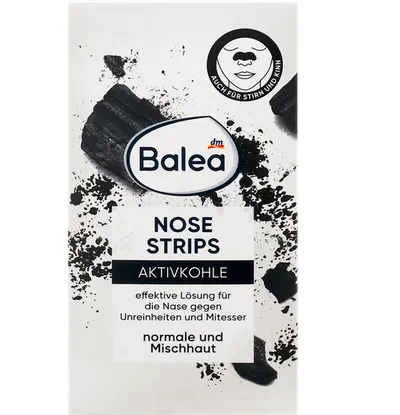 Balea Nose Strips with Active Charcoal (Plastry na nos z węglem aktywnym)