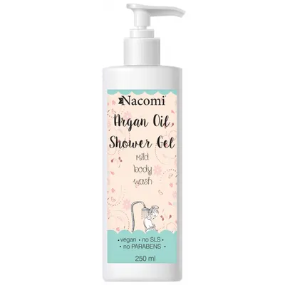 Nacomi Argan Shower Gel (Żel intensywnie nawilżający arganowy)