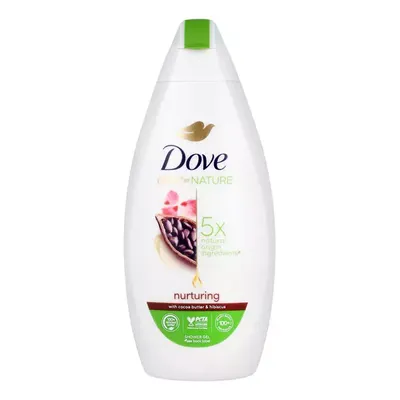 Dove Care By Nature, Nurturing Shower Gel Cocoa Butter & Hibiscus (Żel pod prysznic)