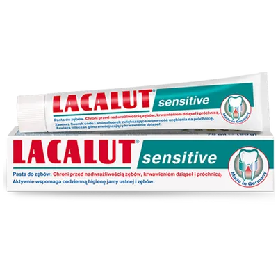 Lacalut Sensitive, Pasta do wrażliwych zębów