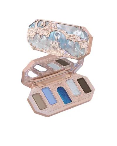 Flower Knows Moonlight Mermaid, Jewelry Eyeshadow Palette (Paletka 5 cieni do powiek)
