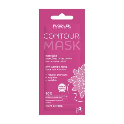 Floslek Contour Mask, Maseczka przeciwzmarszczkowa