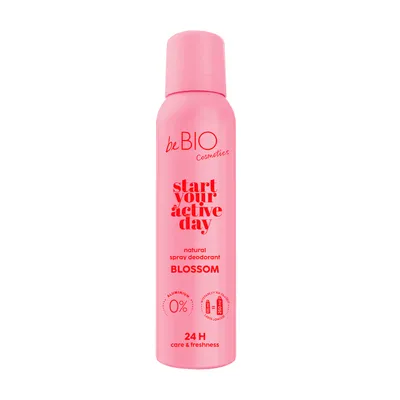 beBIO Start Your Active Day, Blossom, Natural Spray Deodorant (Naturalny dezodorant w sprayu)