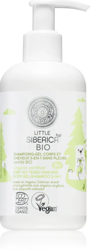 Natura Siberica Little Siberica Bio, Shampoo & Shower Gel for Kids (Szampon i żel pod prysznic dla dzieci)