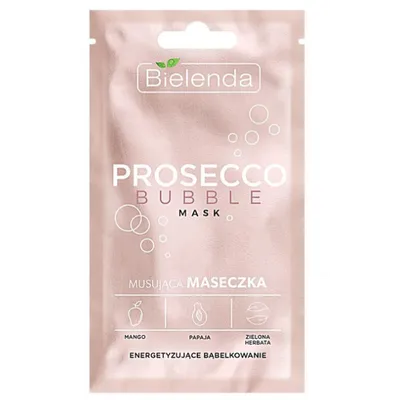 Bielenda Prosecco Bubble Mask, Maseczka musująca