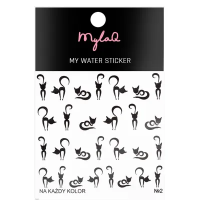 MYLAQ My Water Sticker (Naklejki wodne na paznokcie)