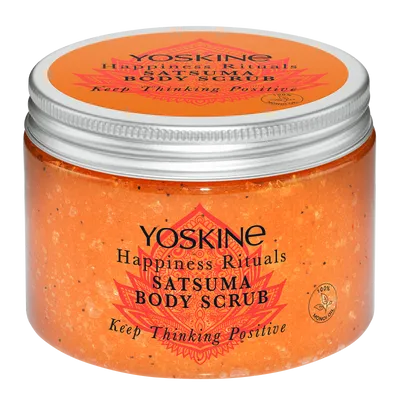 Yoskine Happinnes Rituals, Satsuma Body Scrub (Peeling cukrowy do ciała)