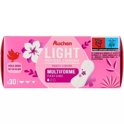 Auchan Light Panty Liners (Wkładki higieniczne)
