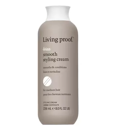 Living Proof No Frizz Smooth Styling Cream (Krem do stylizacji zapobiegający puszeniu)