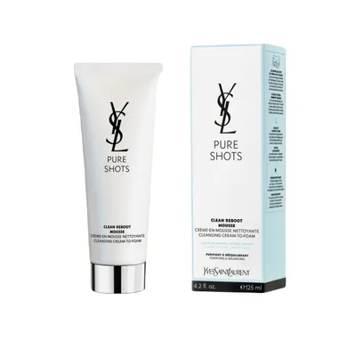 Yves Saint Laurent Pure Shots, Clean Reboot Cleanser (Pianka do mycia twarzy)