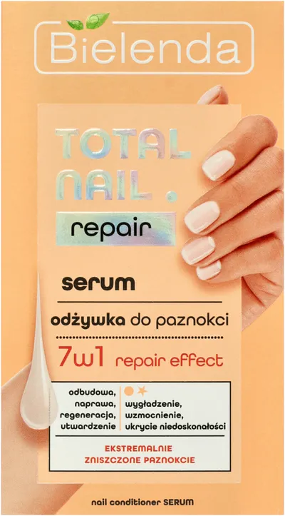 Bielenda Total Nail Repair, Odżywka do paznokci 7w1 `Serum`
