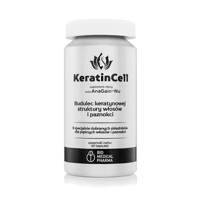 Bio Medical Pharma KeratinCell Budulec keratynowej struktury włosów i paznokci