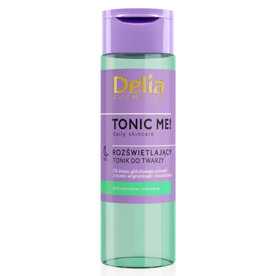 Delia Tonic Me!, Rozświetlający tonik do twarzy