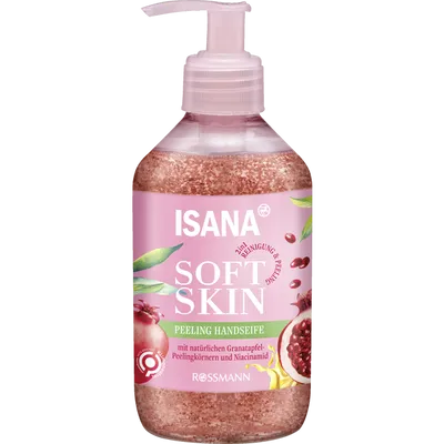 Isana Peeling Handseife Soft Skin Granatapfel (Mydło peelingujące)
