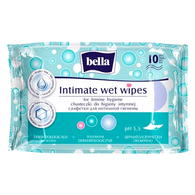 Bella Intimate Wet Wipes (Chusteczki do higieny intymnej)