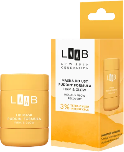 AA LAAB, Tetra C-Yuzu, Puddin' Formula Firm & Glow, Maska do ust