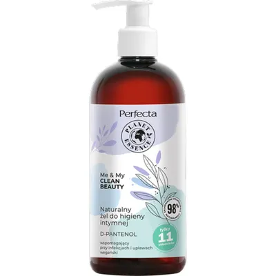 Perfecta Me & My Clean Beauty, Naturalny żel do higieny intymnej D-Pantenol