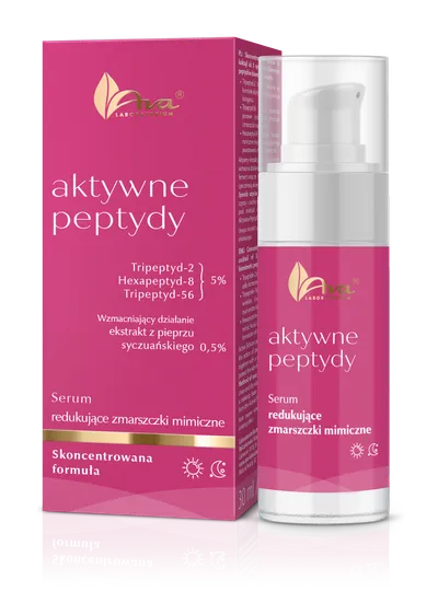 Laboratorium Kosmetyczne AVA Aktywne Peptydy, Serum redukujące zmarszczki mimiczne