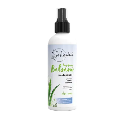 Sielanka Aloe Vera, Łagodzący balsam w sprayu po depilacji opóźniający wzrost włosków