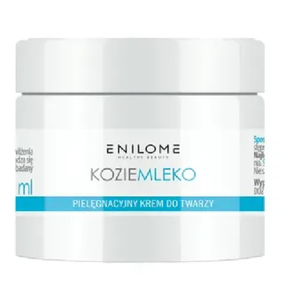 Enilome Healthy Beauty Kozie Mleko, Pielęgnacyjny krem do twarzy