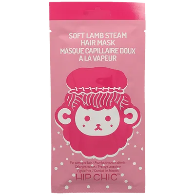 Hip Chic Soft Lamb Steam Hair Mask (Zmiękaczająco - nawilżająca maska do włosów niesfornych i suchych)
