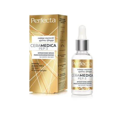 Perfecta CeraMedica PEP-3, Intensywne serum przeciwzmarszczkowe na dzień i na noc