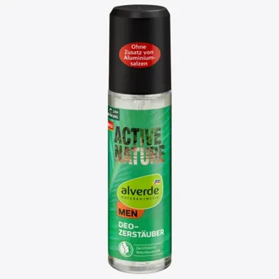 Alverde Men, Active Nature Deo Zerstäuber (Dezodorant w sprayu)