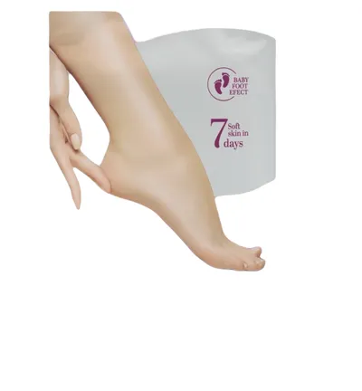 Pilaten Foot Mask, Exfoliating Soft Food Membrane (Złuszczające skarpetki z kwasem glikolowym i mlekowym)