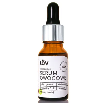 Lov Idealizujące serum owocowe do cery tłustej