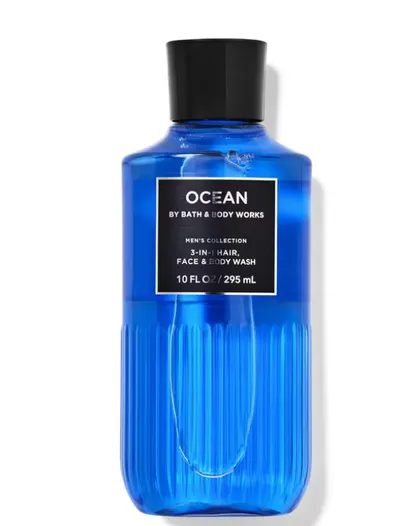 Bath & Body Works Ocean, 3-in-1 Hair, Face & Body Wash (Żel do mycia włosów, twarzy i ciała 3w1)