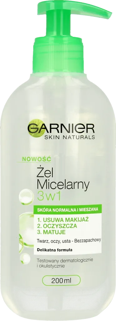 Garnier Żel micelarny do skóry normalnej i mieszanej