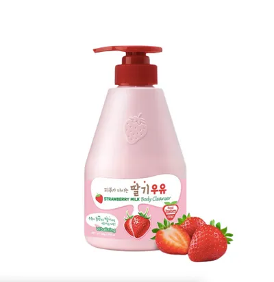 Kwailnara Strawberry Milk Body Cleanser (Truskawkowy żel do mycia ciała)
