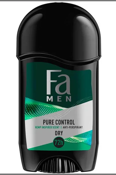 Fa Men Pure Control Anti-perspirant Stick 72h (Antyperspirant w sztyfcie dla mężczyzn)