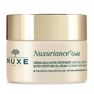 Nuxe Nuxuriance Gold, Nutri-Fortifying Oil-Cream (Krem-olejek odżywczo-wzmacniający na dzień)