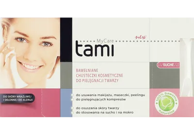 Tami My Care, Bawełniane chusteczki kosmetyczne do pielęgnacji twarzy