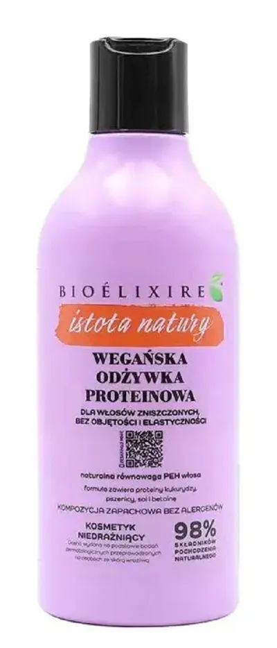 Bioelixire Istota Natury, Wegańska odżywka proteinowa