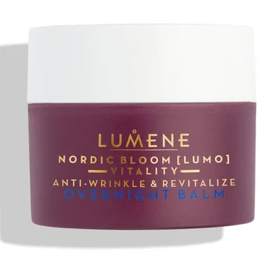 Lumene Nordic Bloom Vitality, Anti-wrinkle & Revitalize Overnight Balm (Przeciwzmarszczkowo-rewitalizujący balsam na noc)