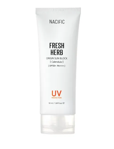 Nacific Fresh Herb, Origin Sun Block SPF50+/PA++++ (Ochronny krem do twarzy SPF50+PA++++)