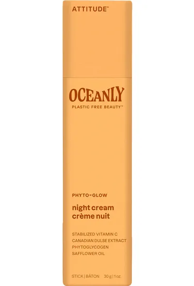 Attitude Oceanly, Night Cream (Rozjaśniający krem na noc z witaminą C)