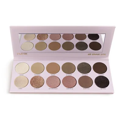 Paese All About You, Eyeshadow Palette (Paleta cieni do powiek)